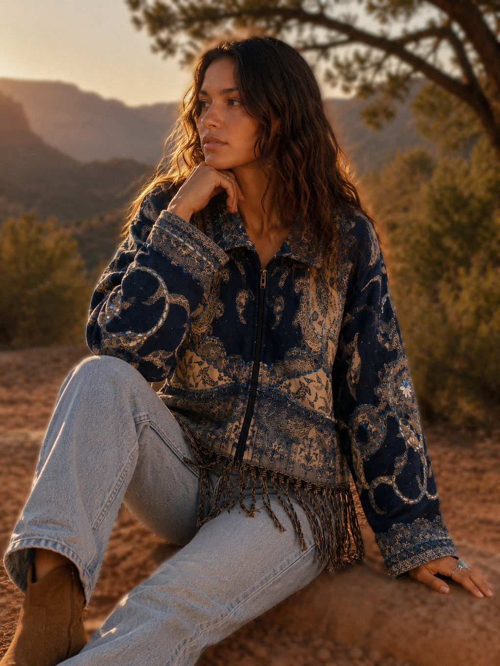 Pashmina Wool Jacket