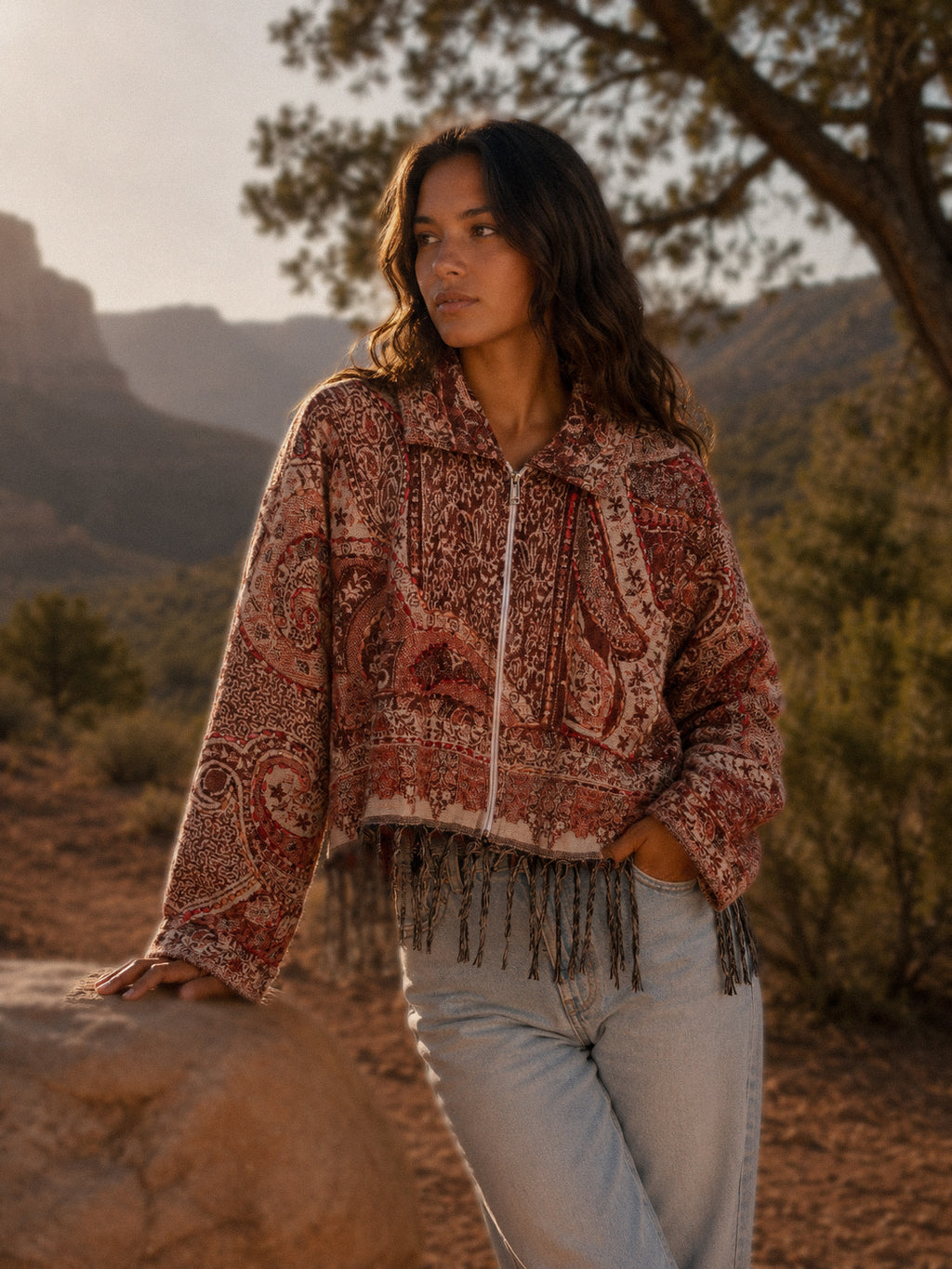 Pashmina Wool Jacket