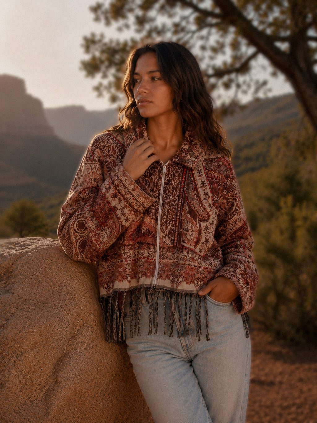 Pashmina Wool Jacket