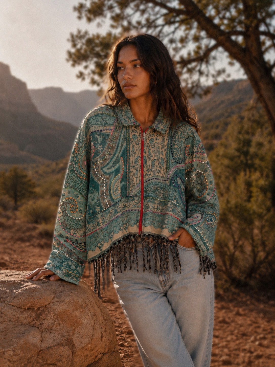 Pashmina Wool Jacket
