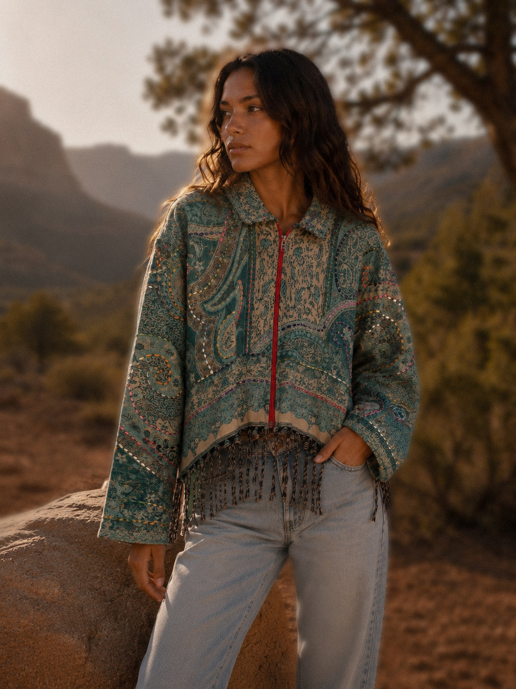 Pashmina Wool Jacket