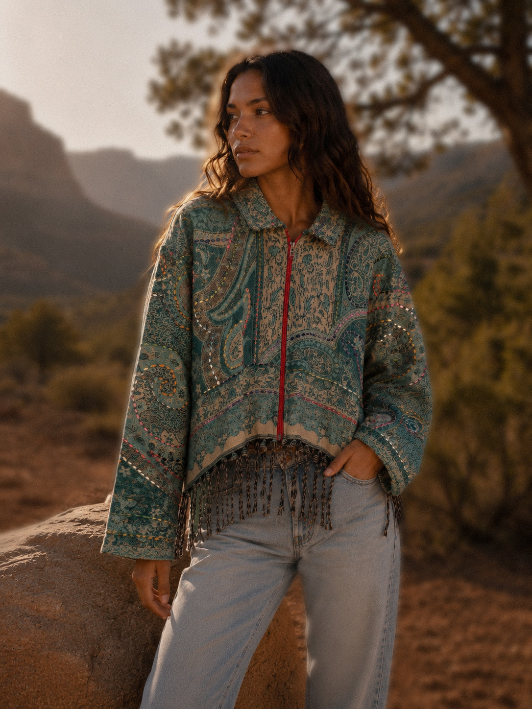 Pashmina Wool Jacket