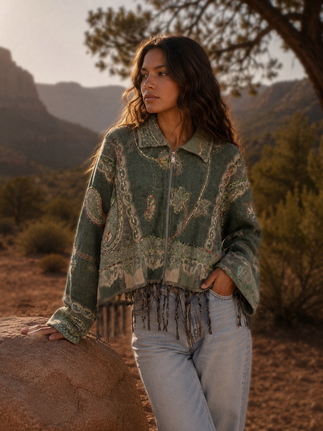Pashmina Wool Jacket