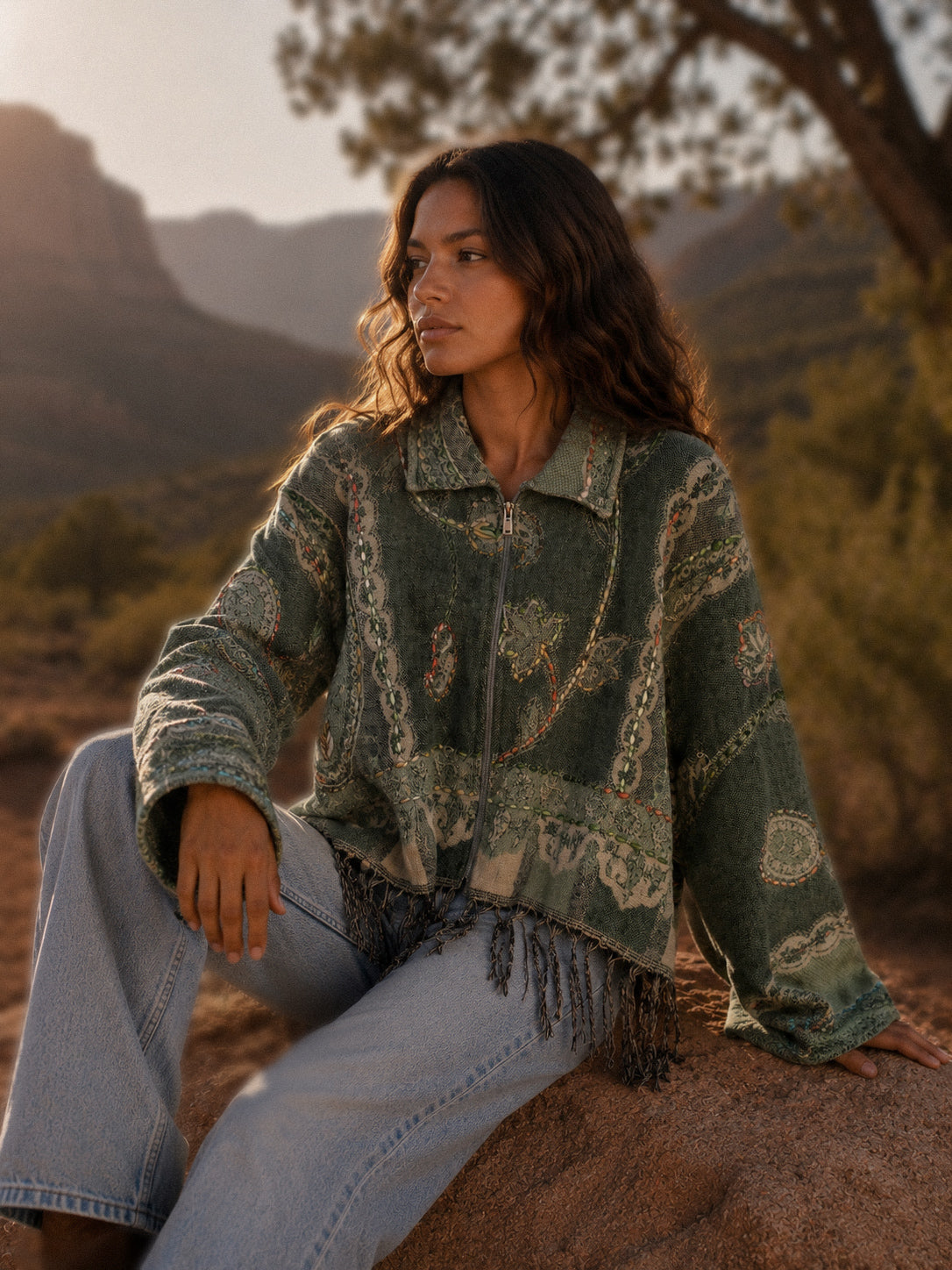 Pashmina Wool Jacket