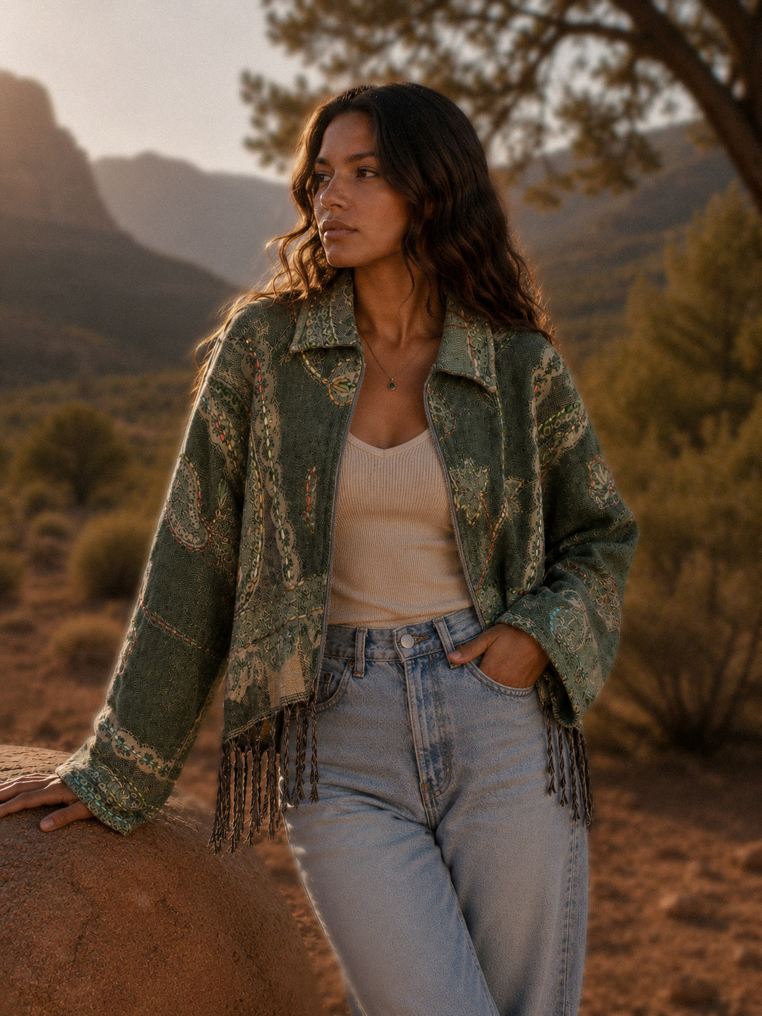 Pashmina Wool Jacket