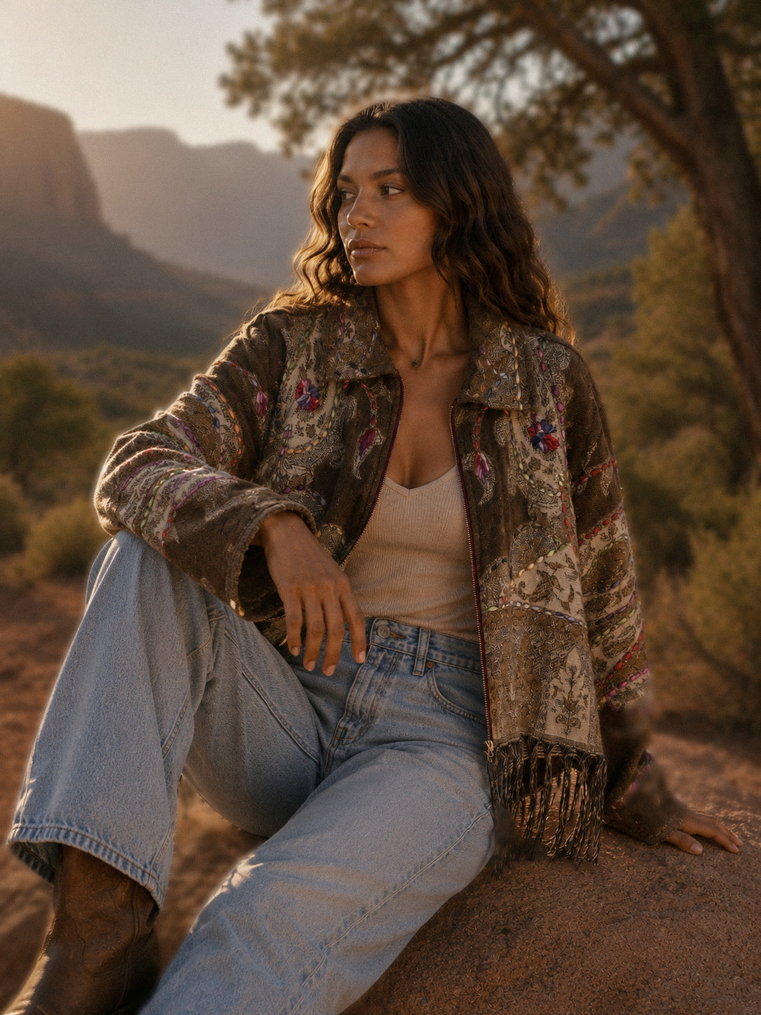 Pashmina Wool Jacket