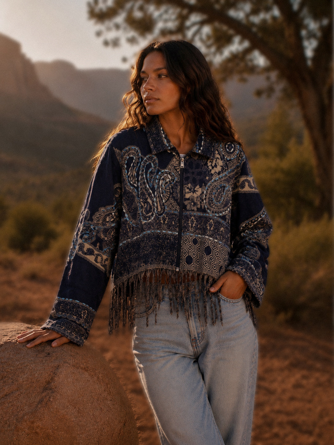 Pashmina Wool Jacket