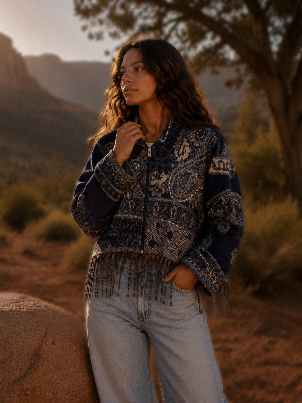 Pashmina Wool Jacket