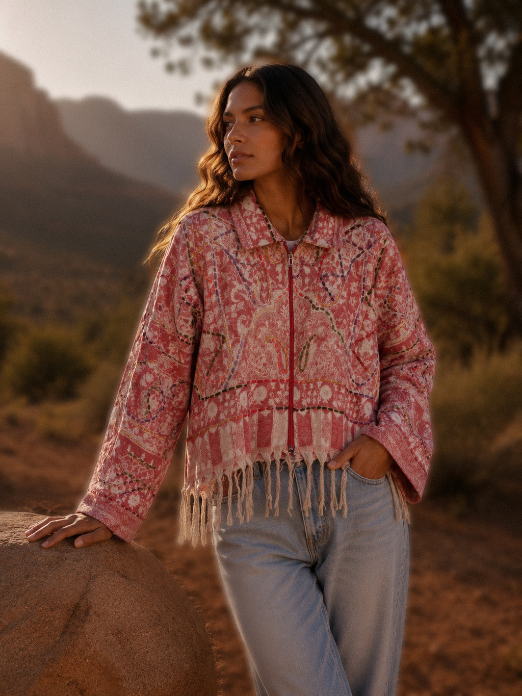 Pashmina Wool Jacket