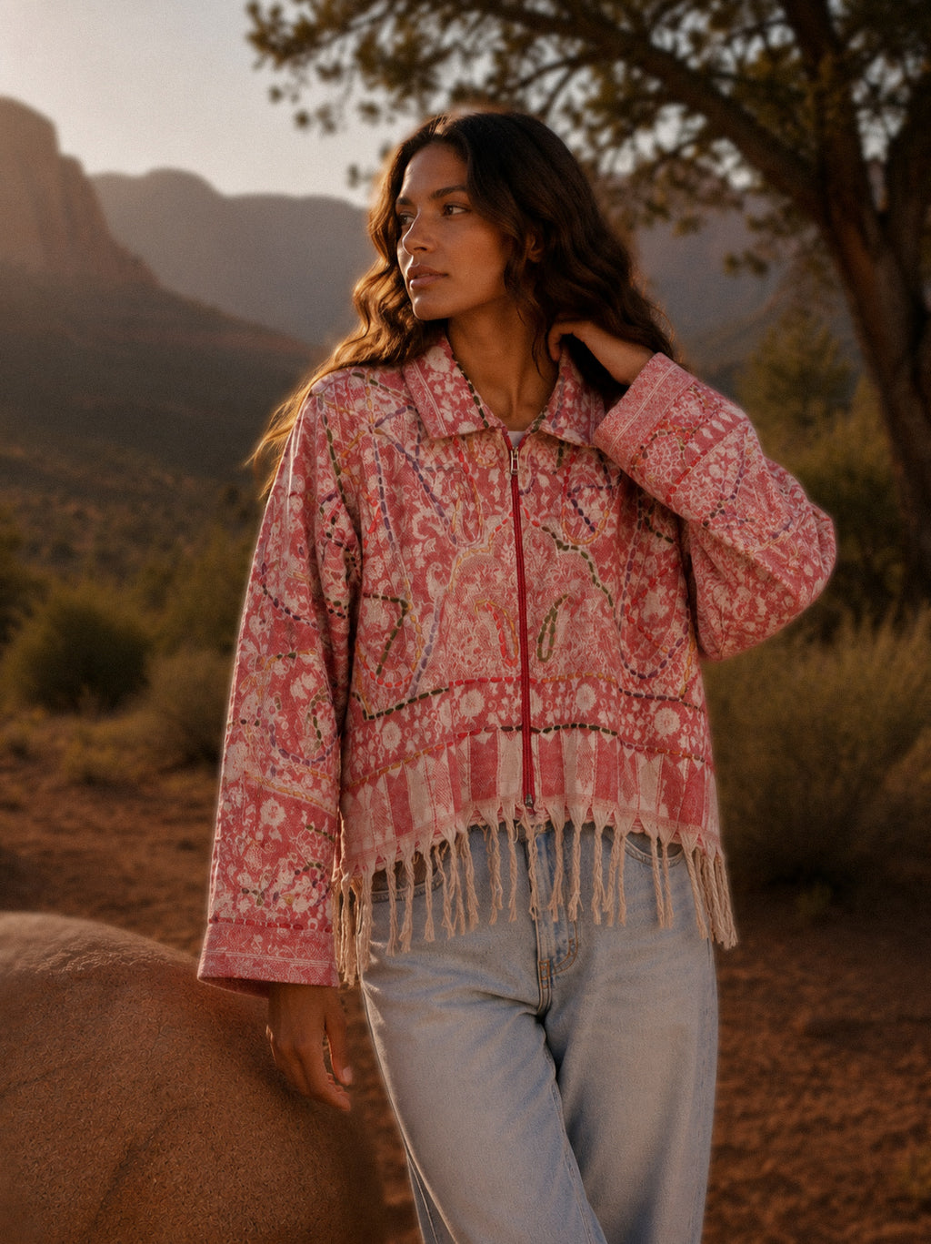 Pashmina Wool Jacket