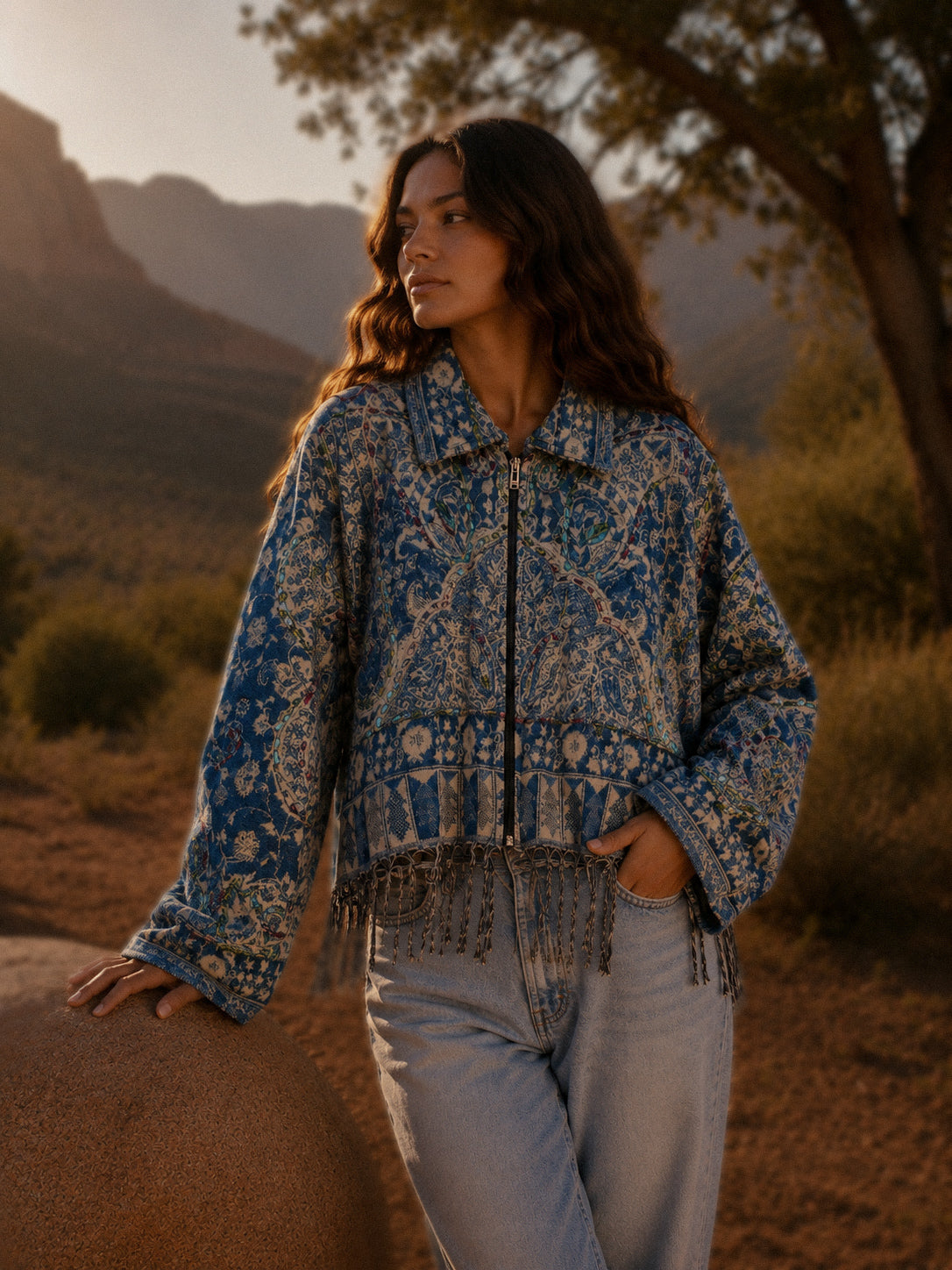 Pashmina Wool Jacket