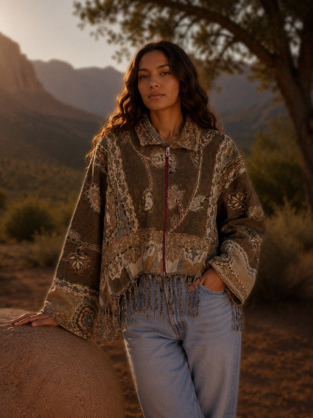 Pashmina Wool Jacket