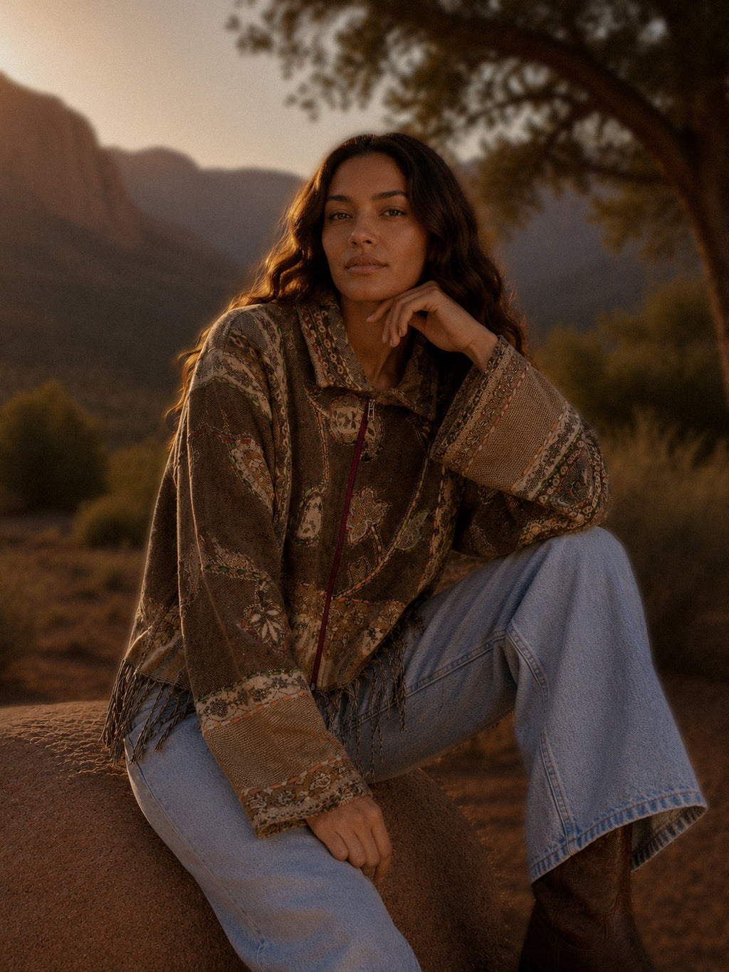 Pashmina Wool Jacket