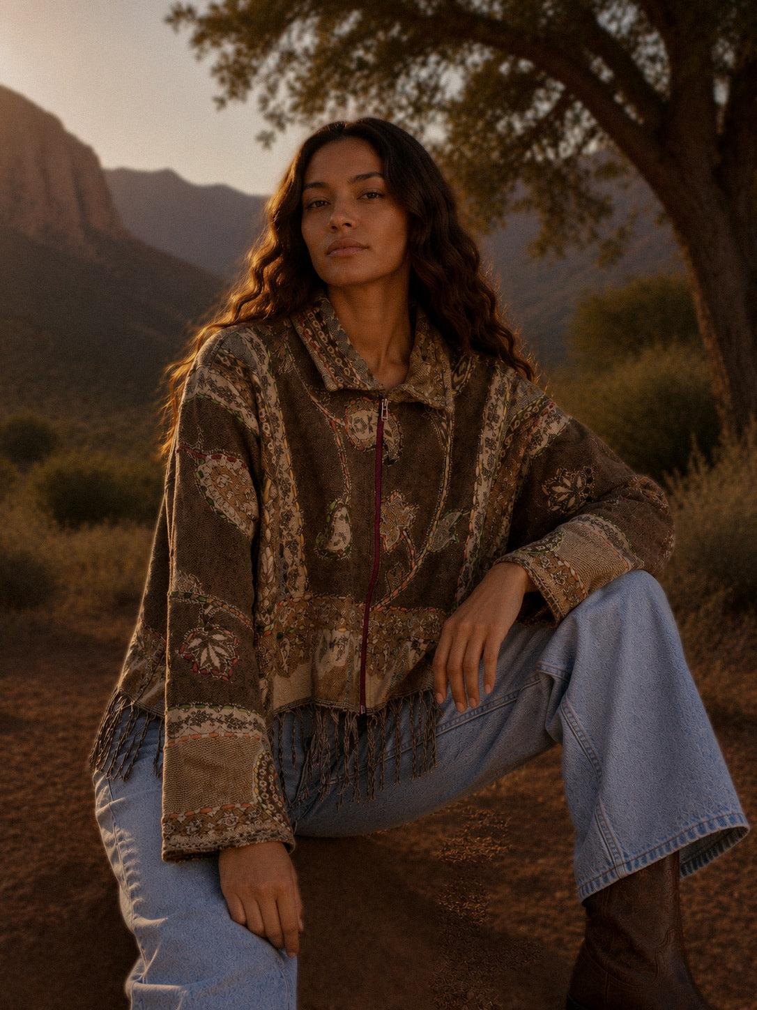 Pashmina Wool Jacket