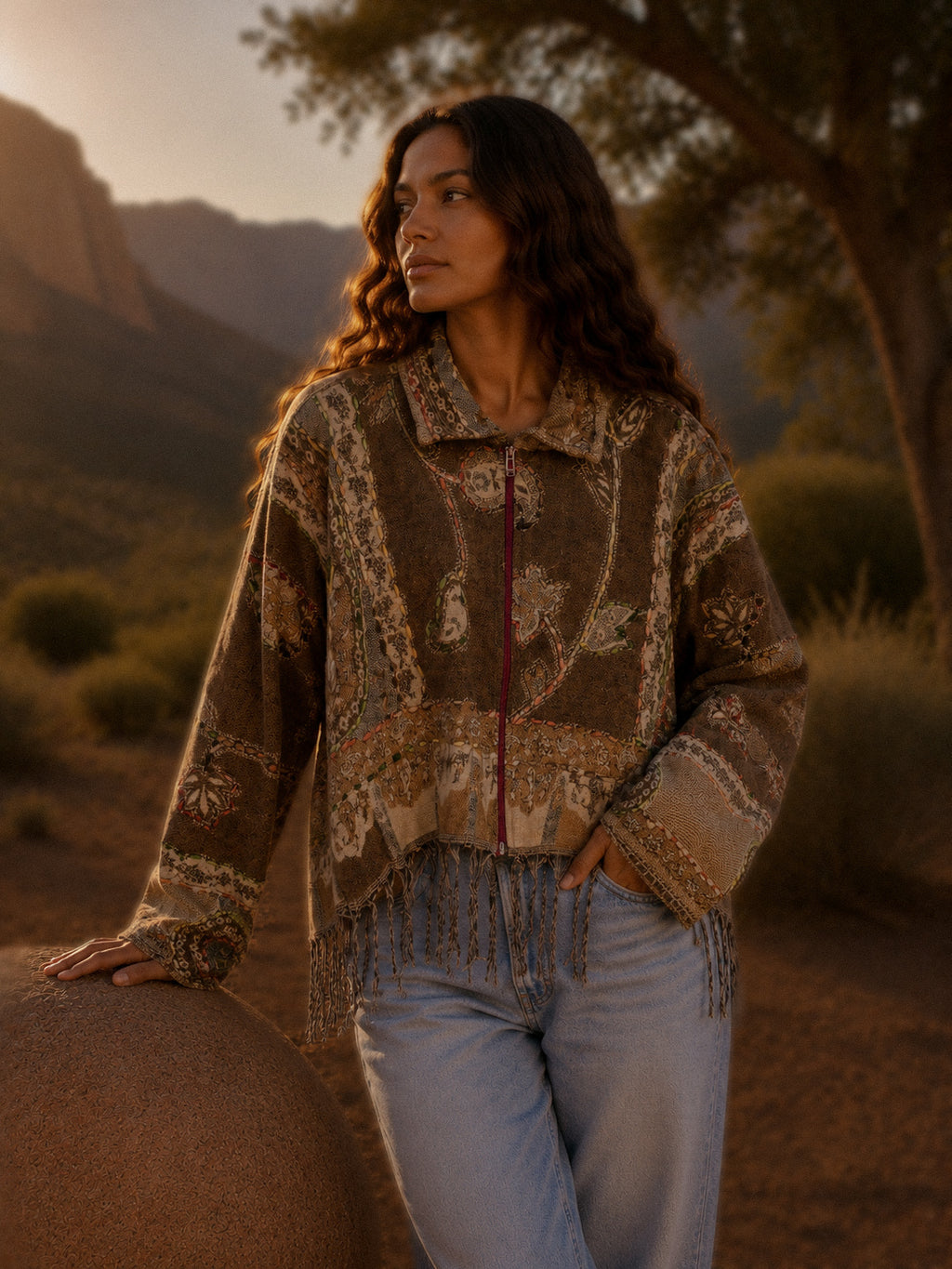 Pashmina Wool Jacket