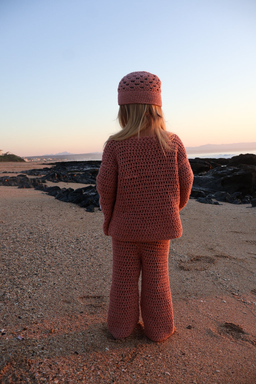 Dusty Pink Jellyfish Cotton Set
