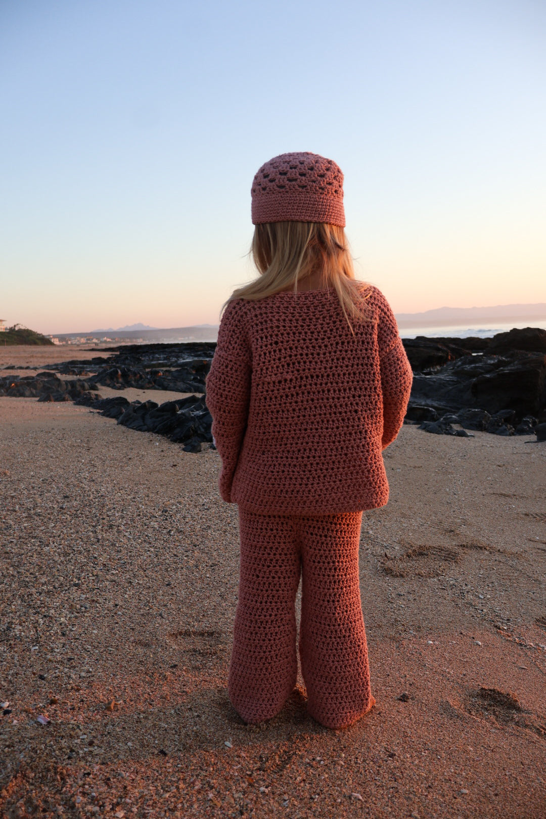 Dusty Pink Jellyfish Cotton Set