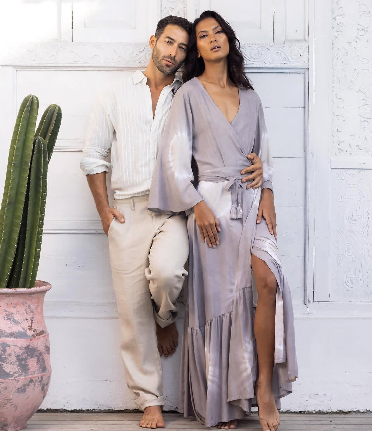 Mimosa Wrap Dress