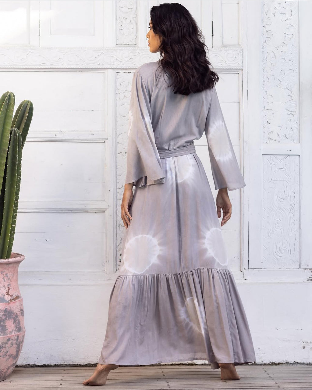 Mimosa Wrap Dress
