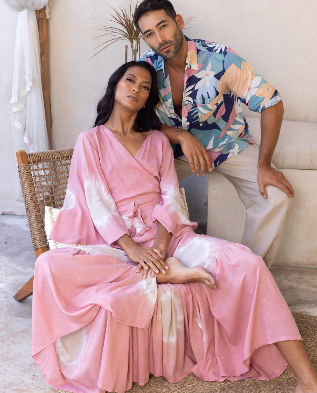 Mimosa Wrap Dress