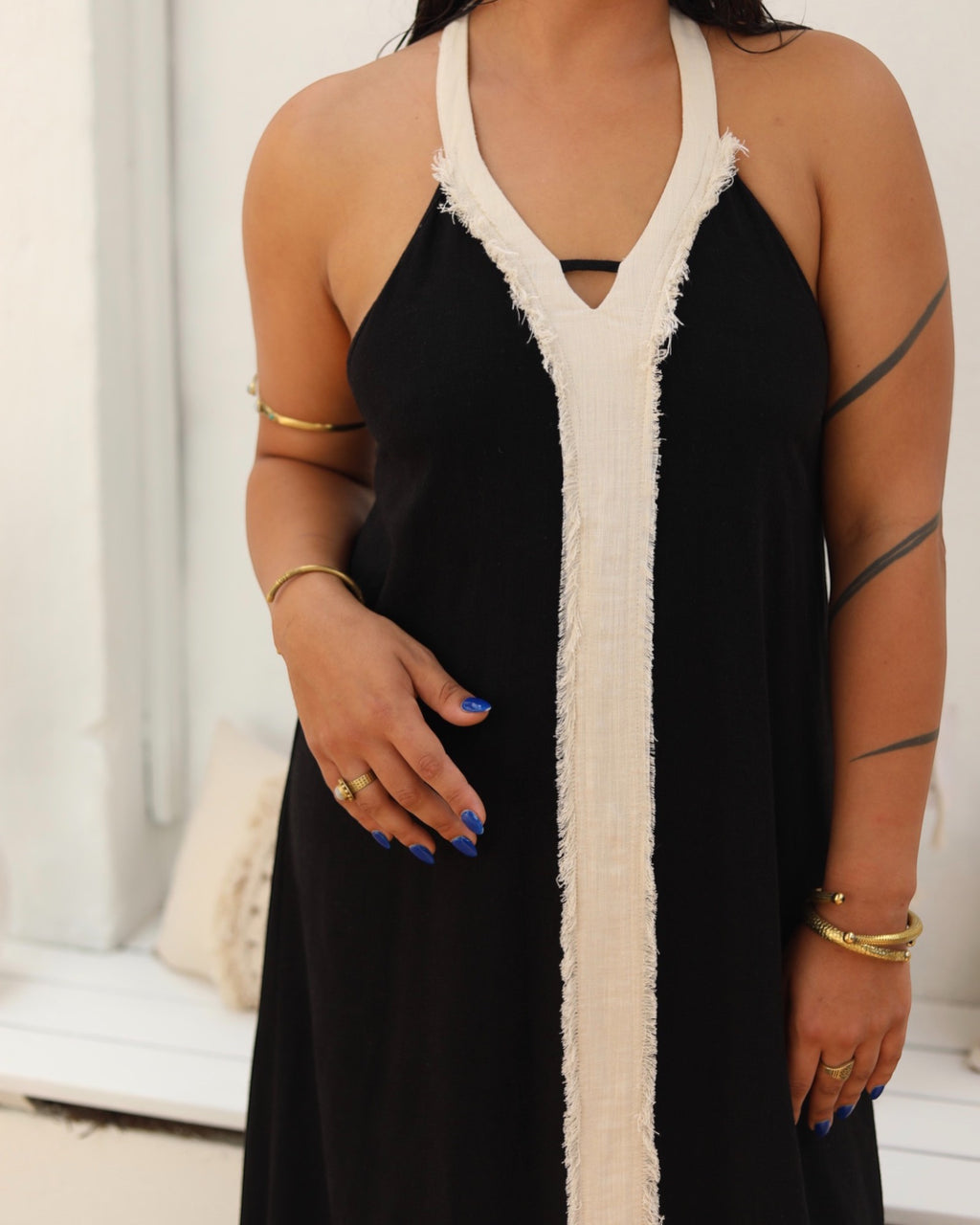 Black Sahara Dress