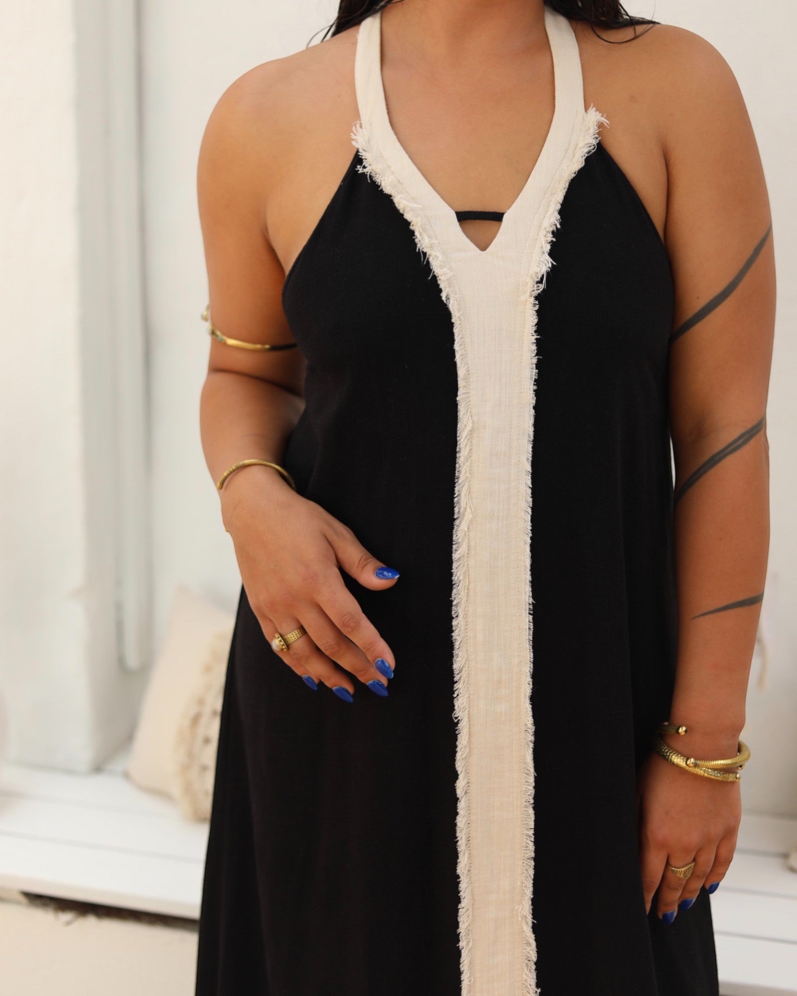 Black Sahara Dress