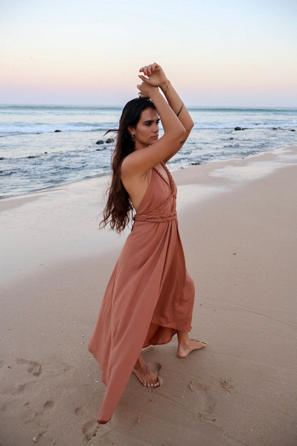 Bronze Cleopatra Dress
