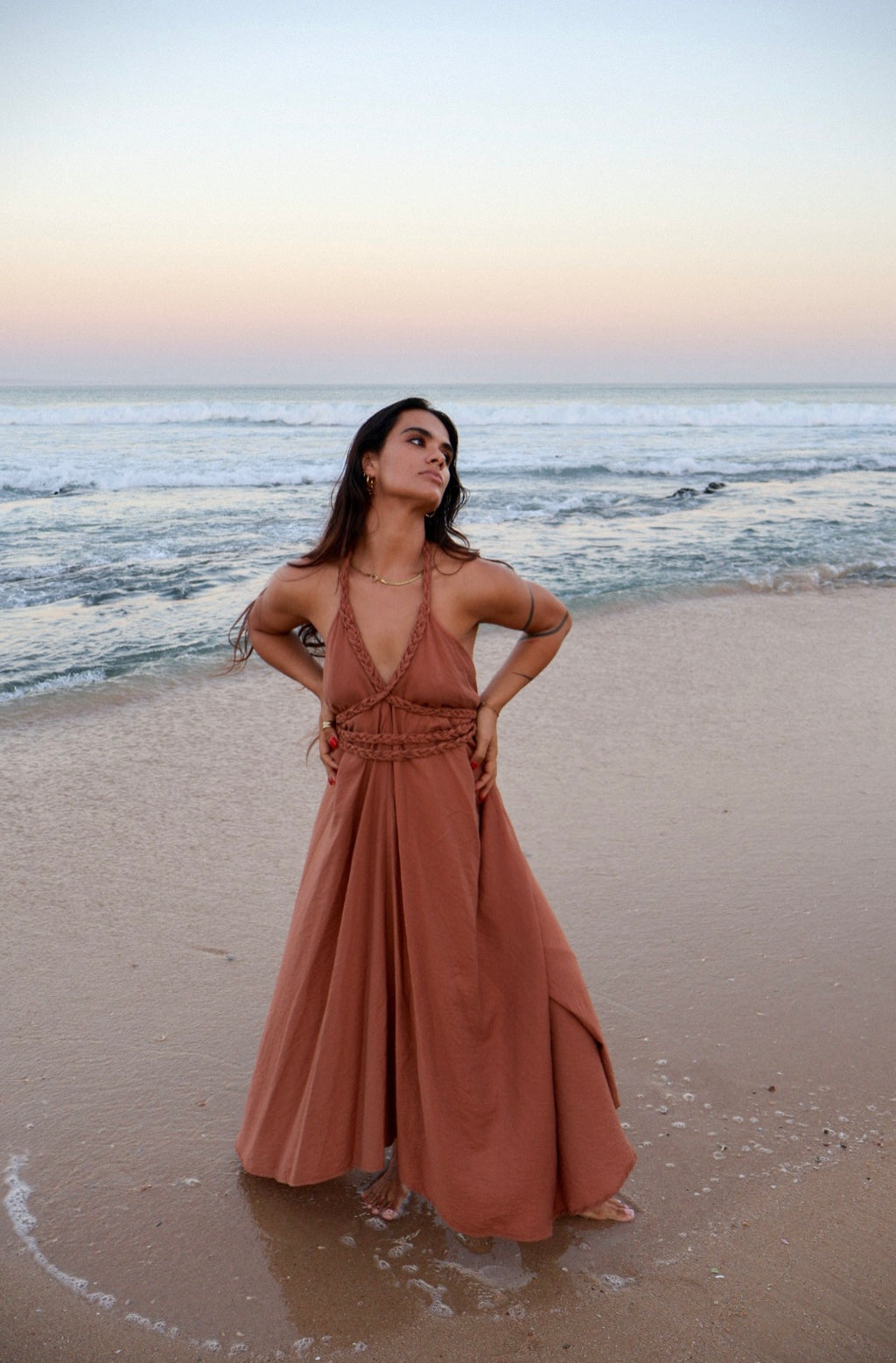 Bronze Cleopatra Dress