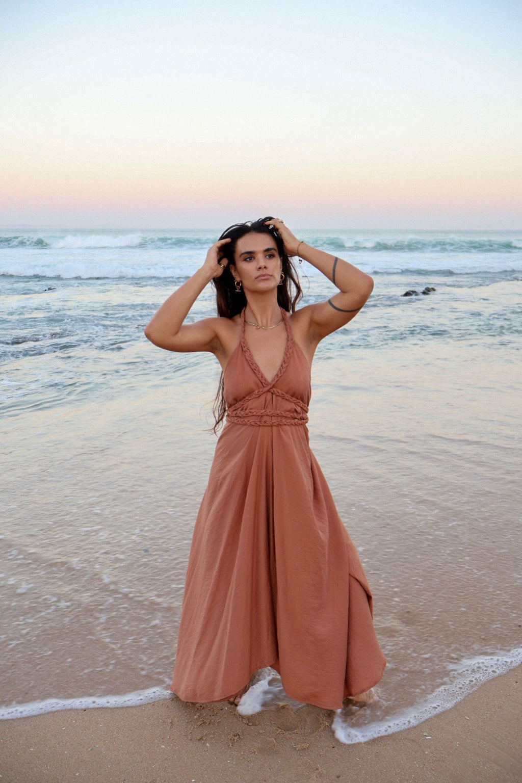 Bronze Cleopatra Dress
