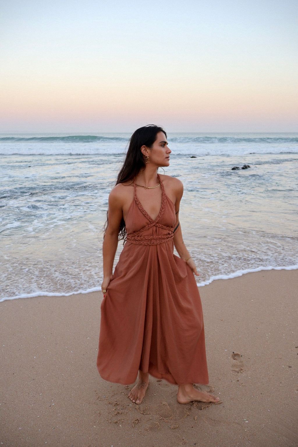 Bronze Cleopatra Dress
