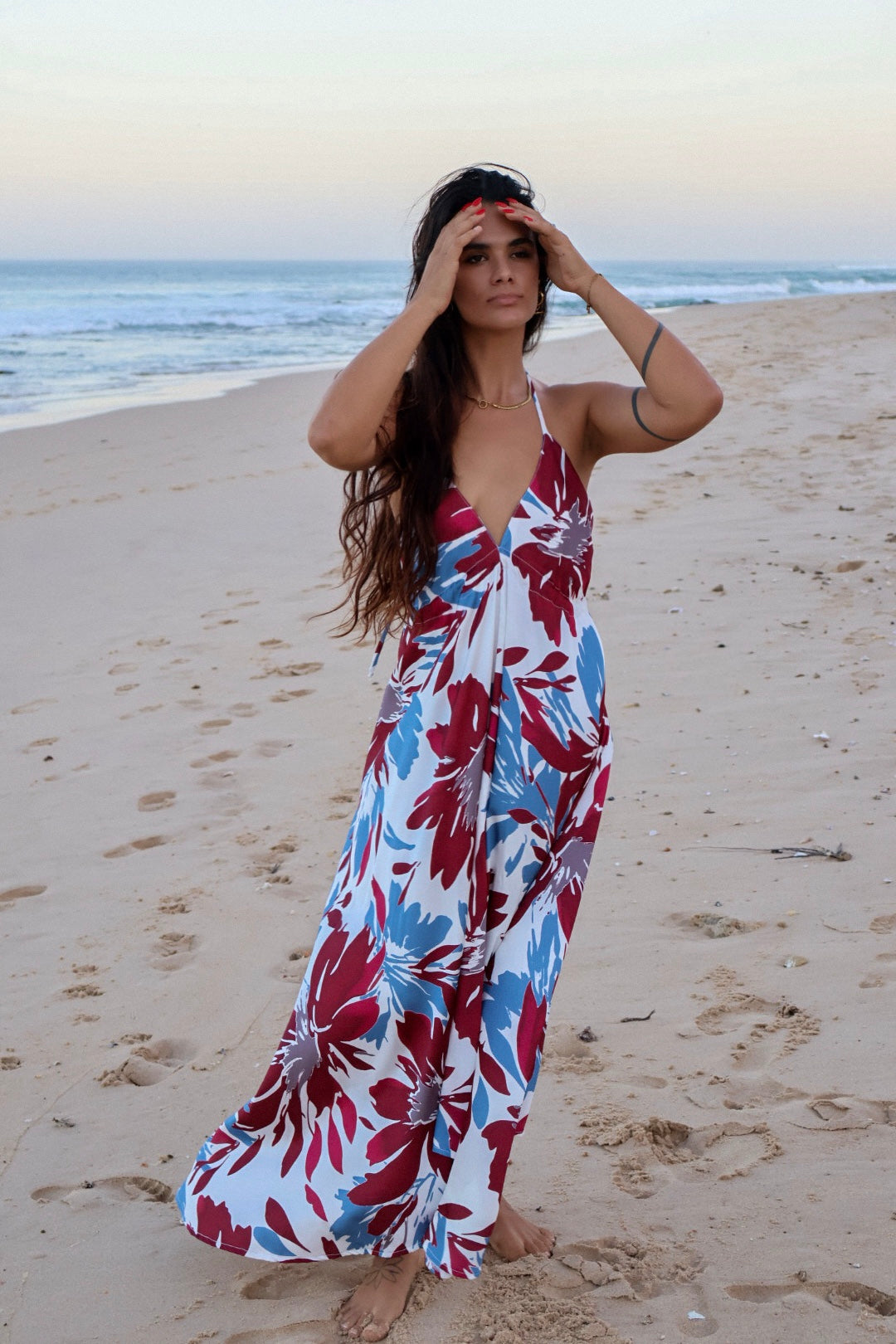 Blush Drift Gypsy Dress