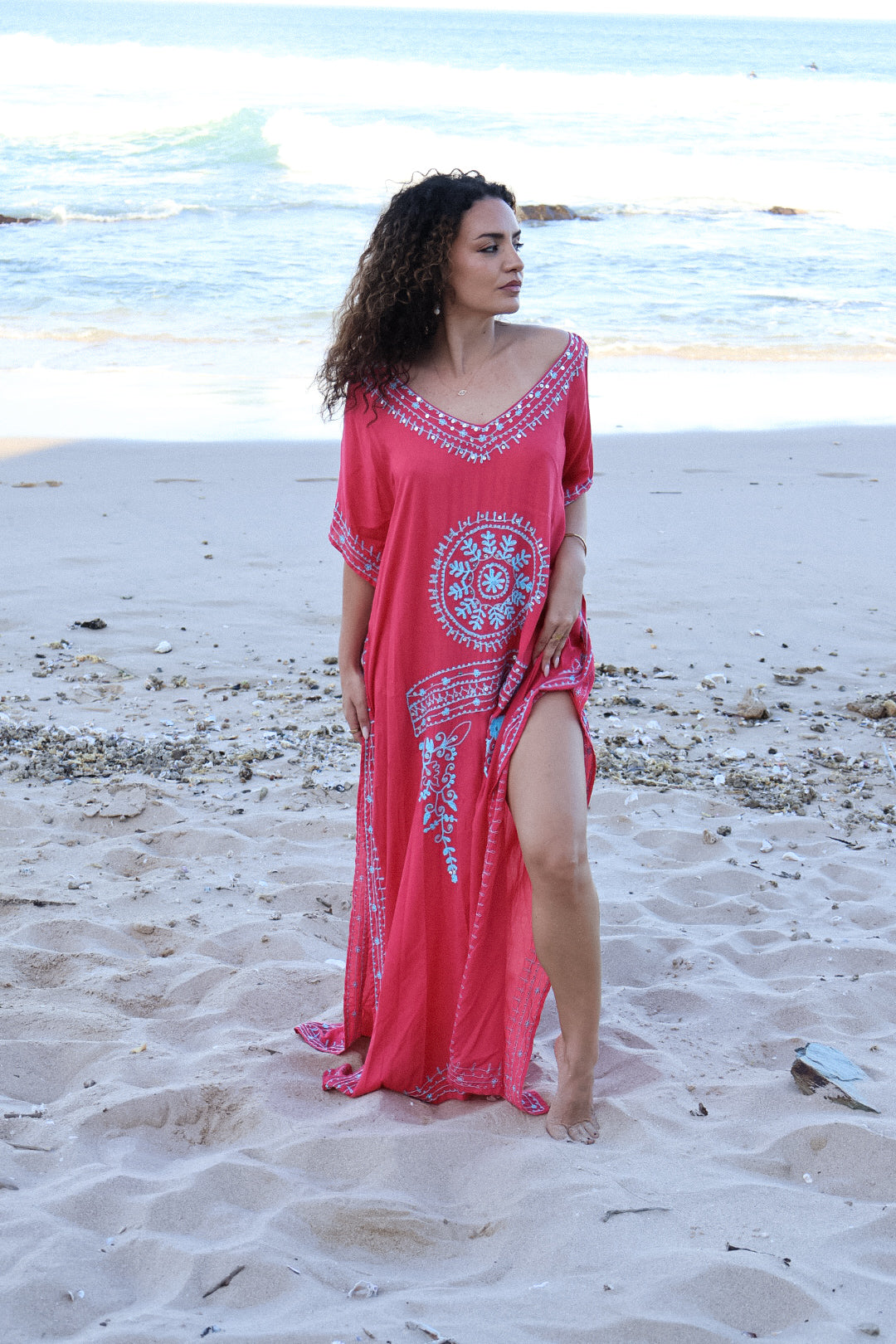 Pink Maely Kaftan
