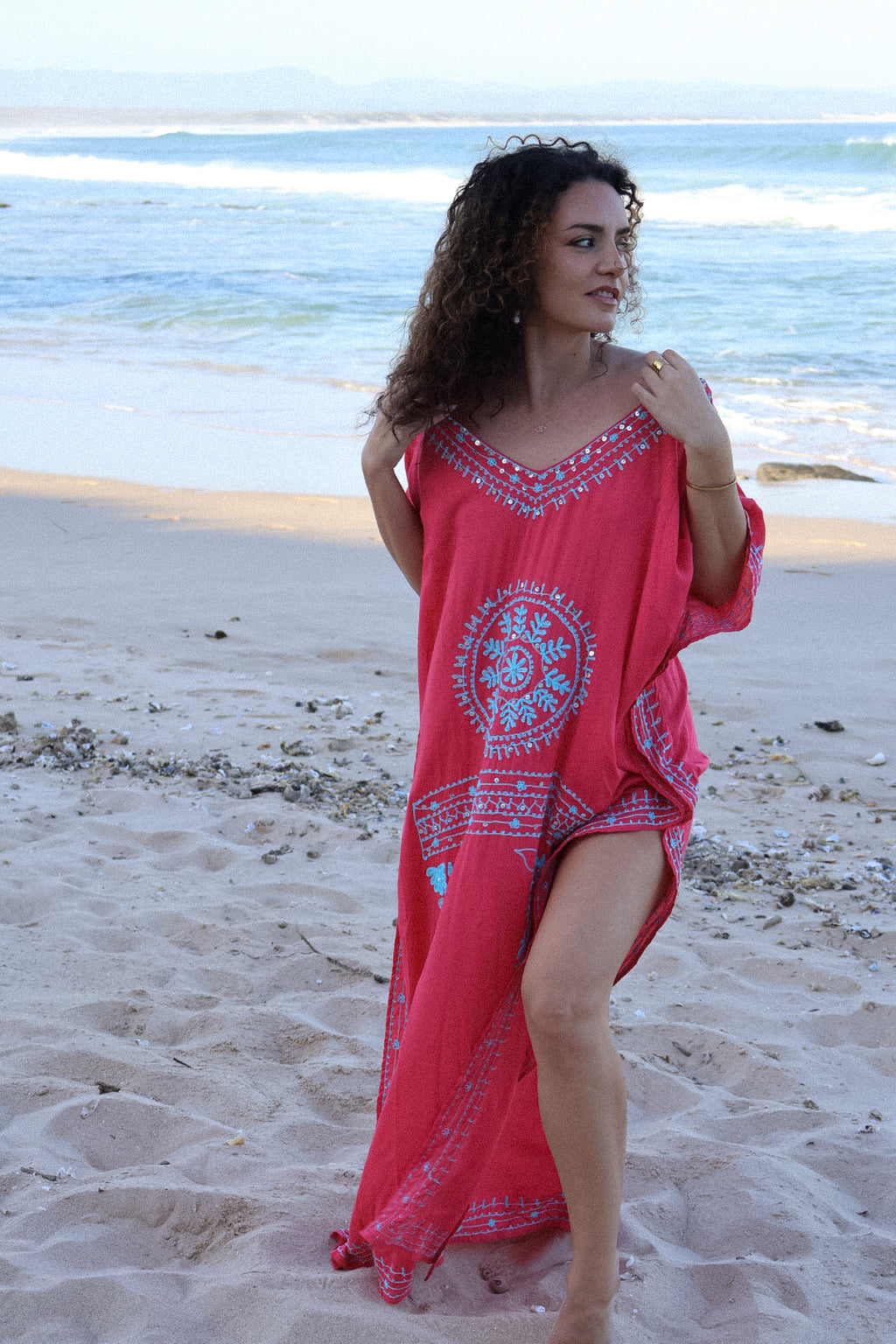 Pink Maely Kaftan
