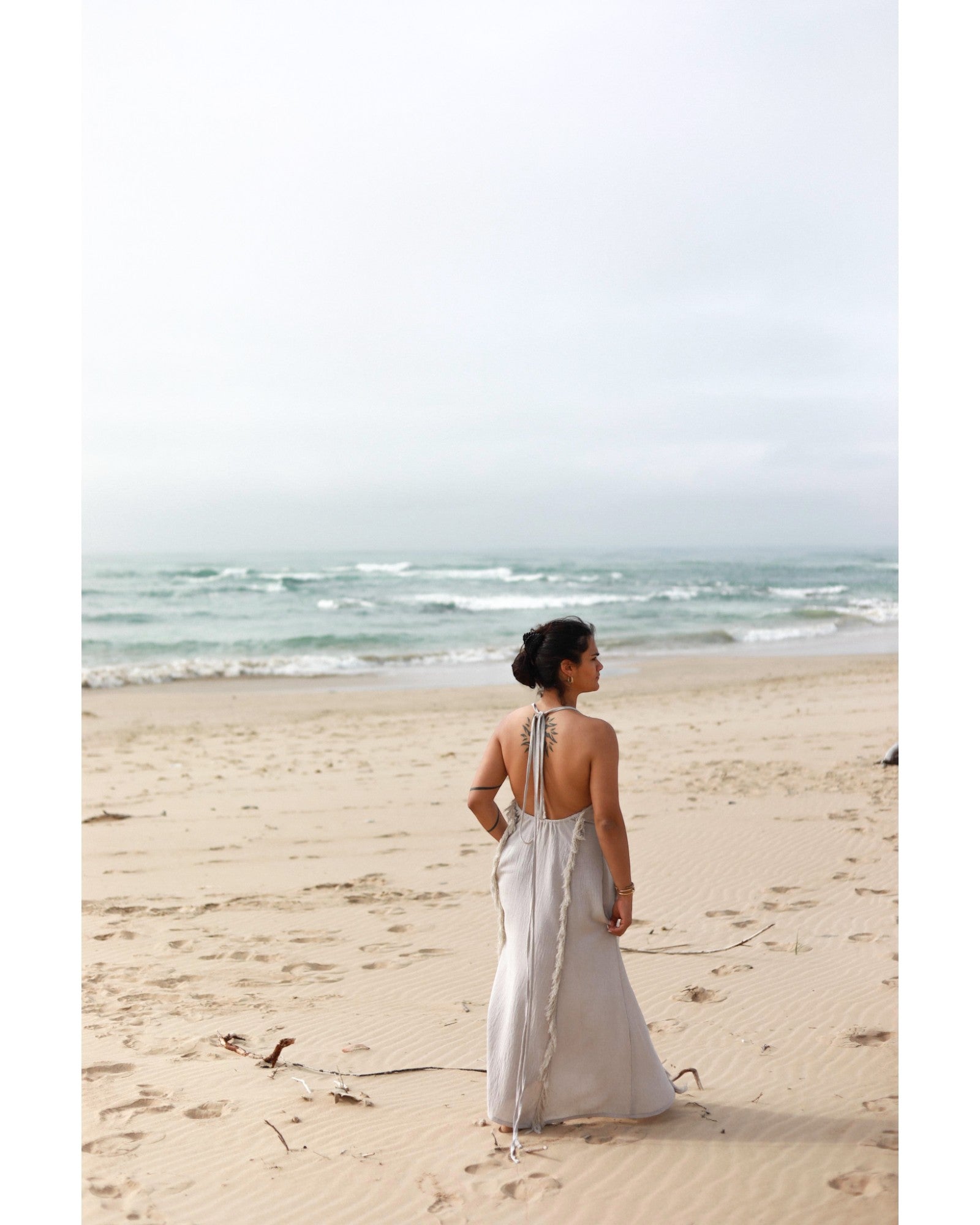 Grey Amazon Dress