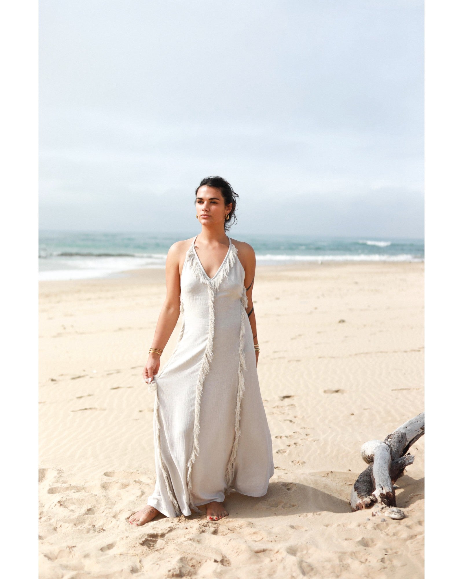 Grey Amazon Dress